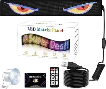 Display Flessibile Programmabile, Dinamico e Colorato