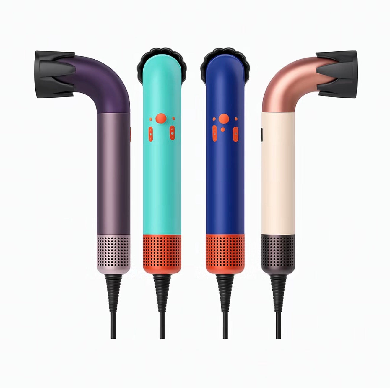 Asciugacapelli Professionale 6-in-1 – Tecnologia Vortex Air