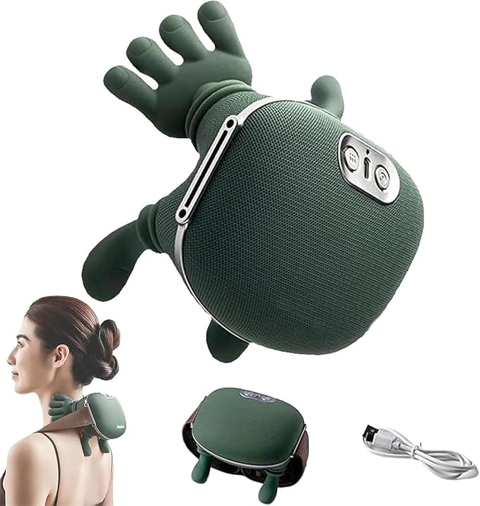 Massaggiatore per Collo 4D Senza Fili – Sollievo Immediato