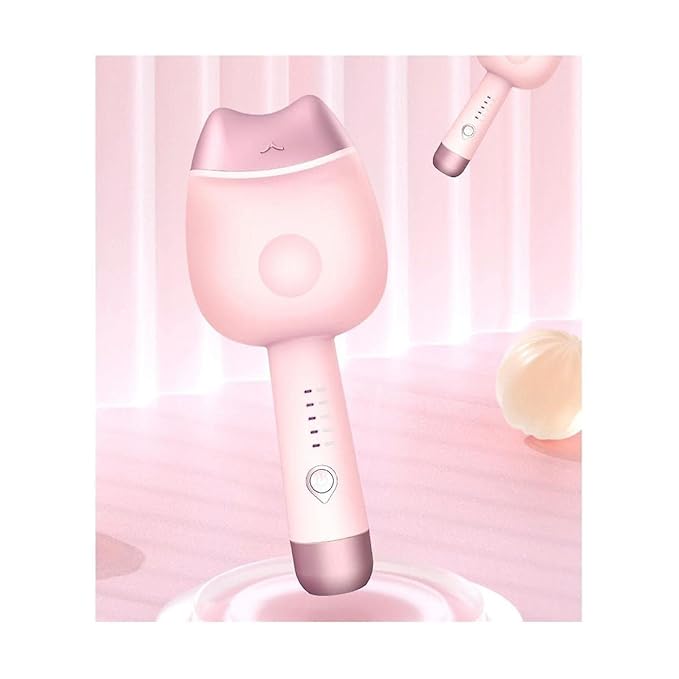 Asciugacapelli Portatile a Forma di Gatto – 3 Velocità, Compatto e Silenzioso