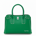 Turbo Bags Borsa a Mano Donna Verde Lime - Ecopelle Strutturata, Elegante e Capiente | Colore Vivace