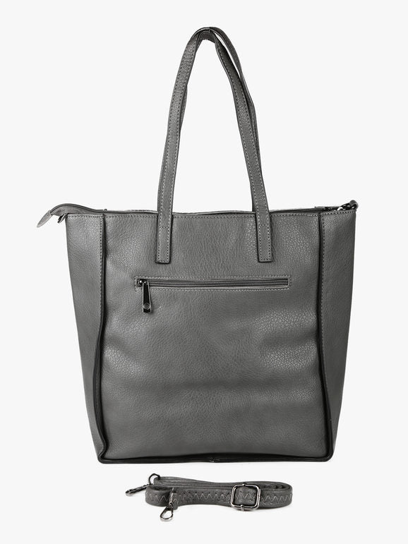 Borsa donna shopper con borchie