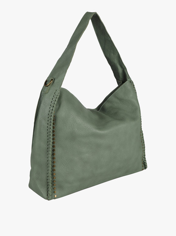 Solada Borsa hobo con borchie
