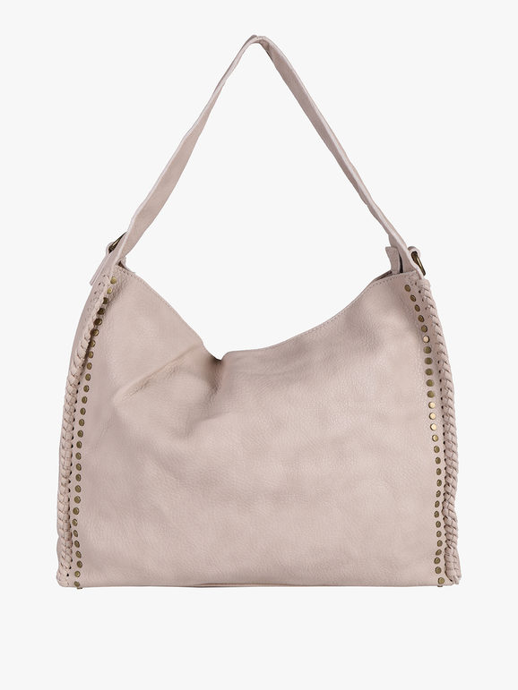 Solada Borsa hobo con borchie