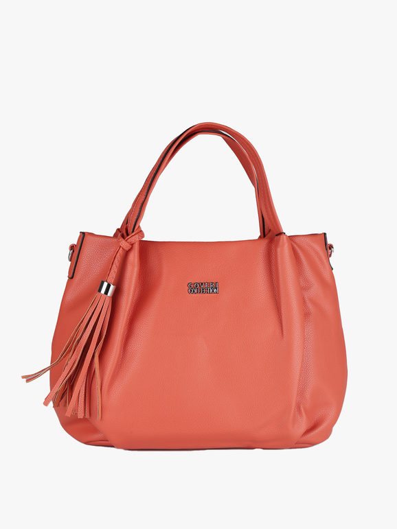 Coveri Collection Borsa modello saddle con doppio manico