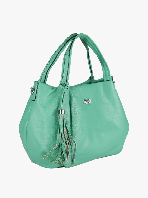 Coveri Collection Borsa modello saddle con doppio manico