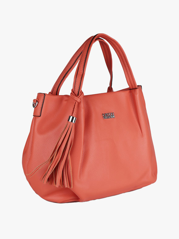 Coveri Collection Borsa modello saddle con doppio manico