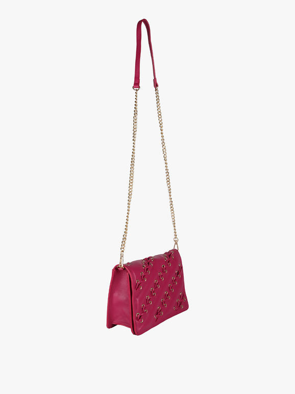 Solada Borsa rigida a tracolla con manico a catena