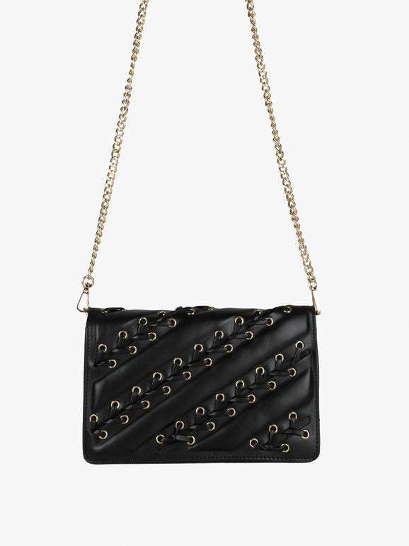 Solada Borsa rigida a tracolla con manico a catena