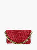 Borsa trapuntata Solada rossa con tracolla
