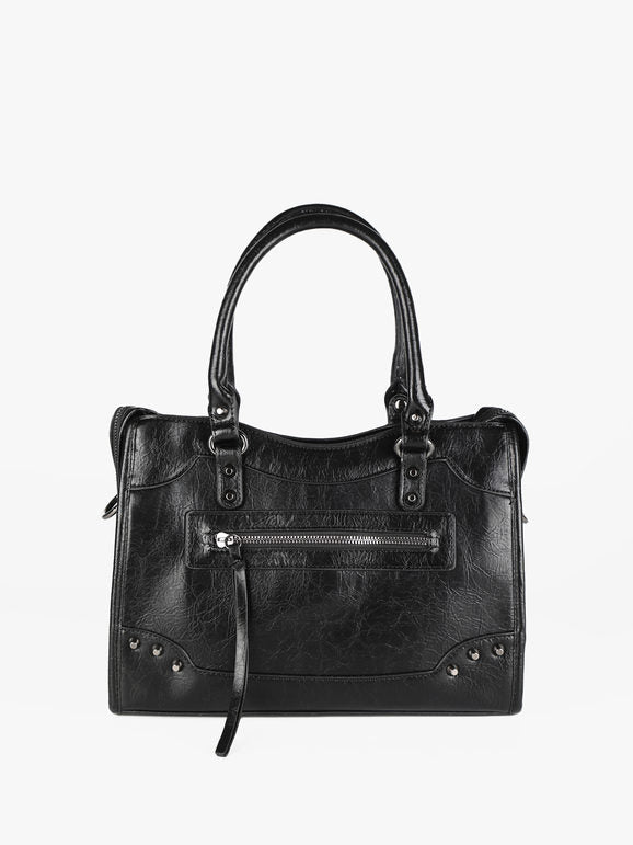 Solada Borsetta donna a mano con borchie