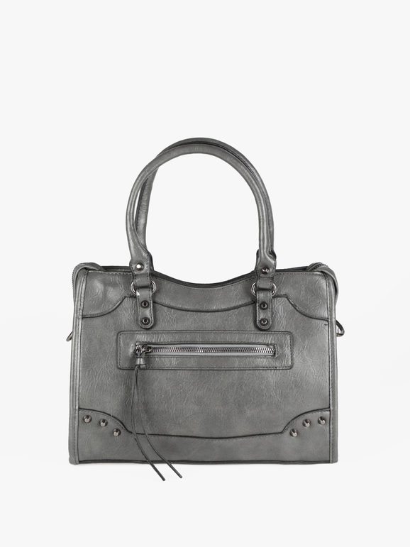 Solada Borsetta donna a mano con borchie