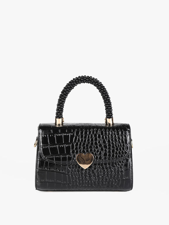 Borsetta donna rigida in vernice