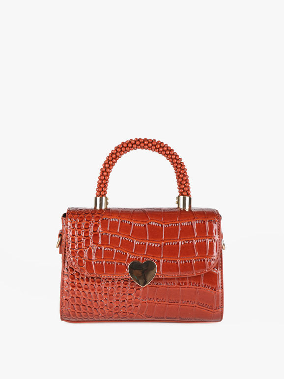 Borsetta donna rigida in vernice