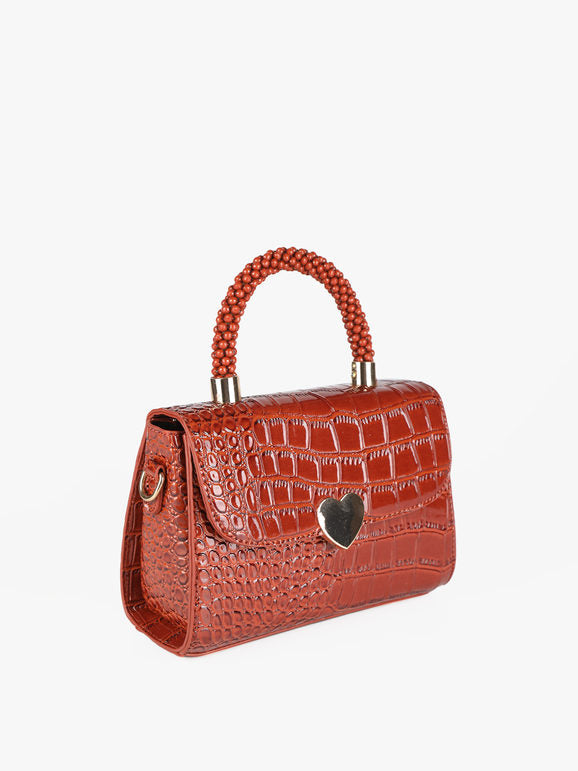 Borsetta donna rigida in vernice