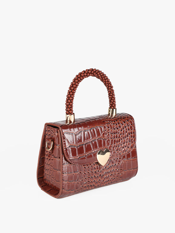 Borsetta donna rigida in vernice