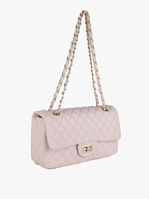 Borsetta donna trapuntata in ecopelle