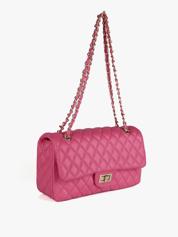 Borsetta donna trapuntata in ecopelle