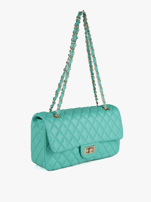 Borsetta donna trapuntata in ecopelle