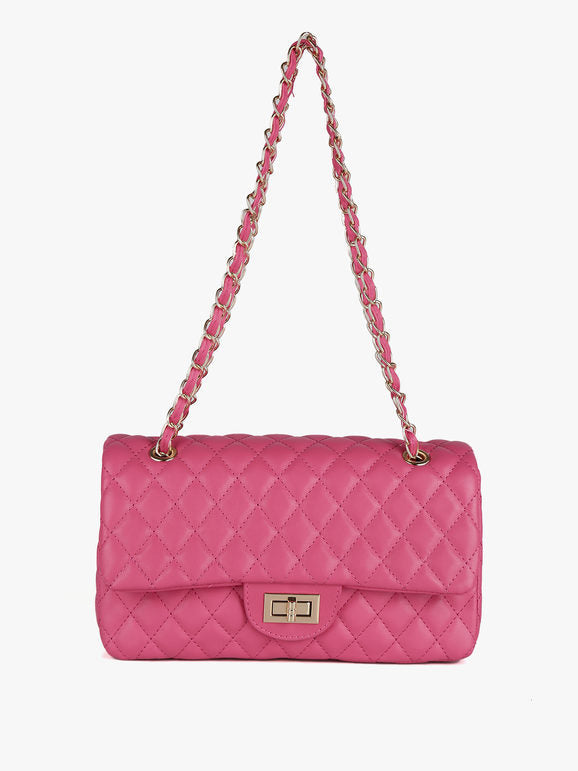 Borsetta donna trapuntata in ecopelle