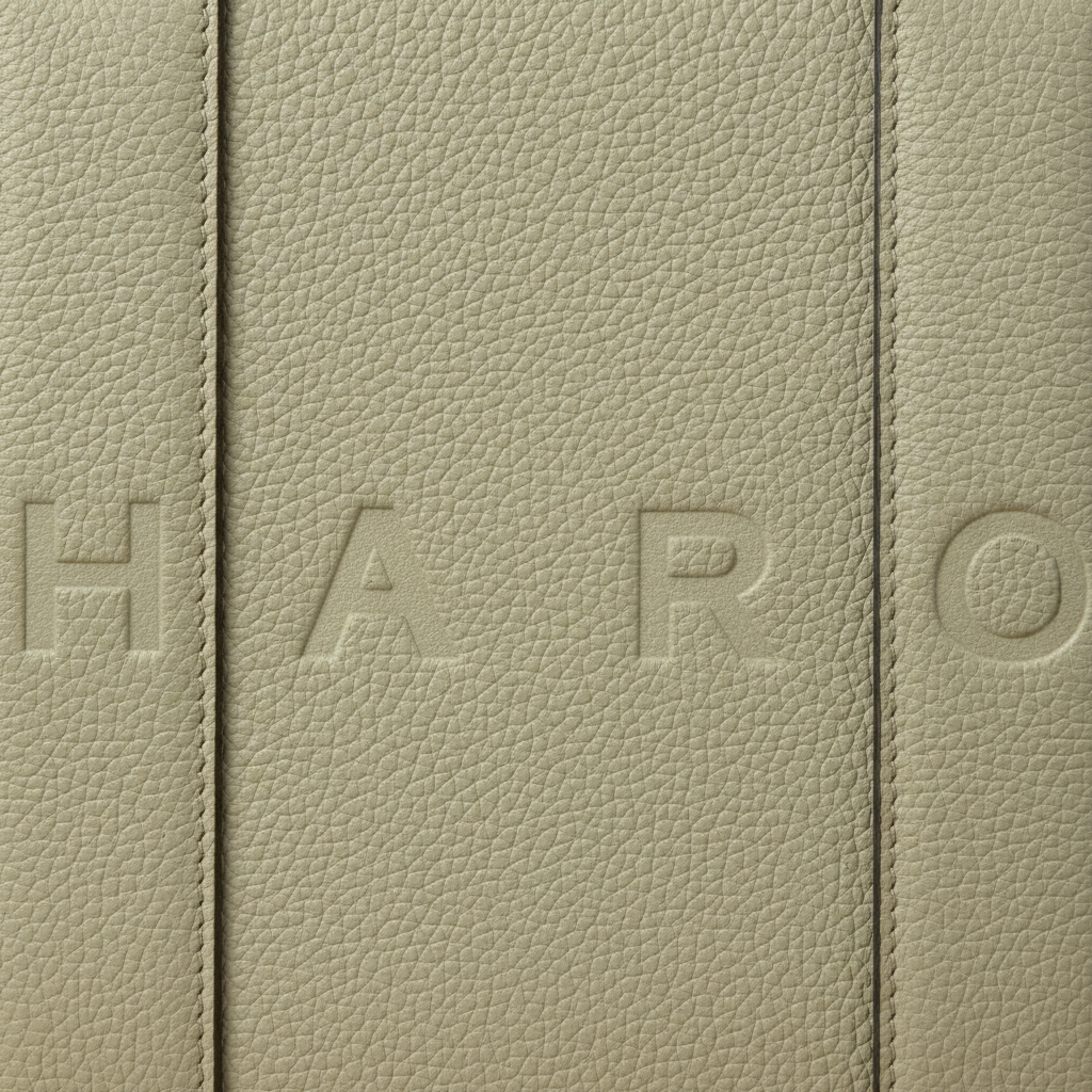 Charro Borsa Tote Bag Donna in Ecopelle Martellata - Logo in Rilievo, Capiente, Stile Luxury Casual | Firmata