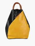 Zaino Donna Solada in Ecopelle Bicolore — Giallo
