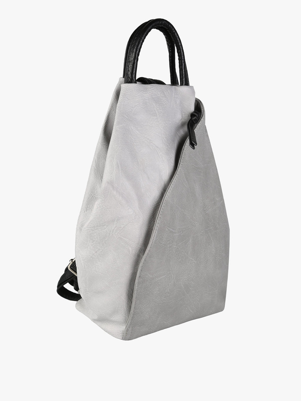 Zaino Donna Solada in Ecopelle Bicolore — Grigio Chiaro