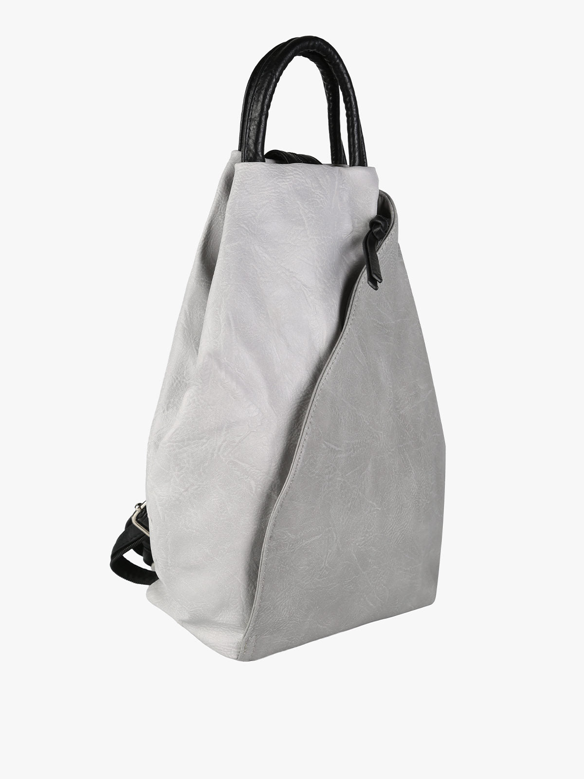 Zaino Donna Solada in Ecopelle Bicolore — Grigio Chiaro