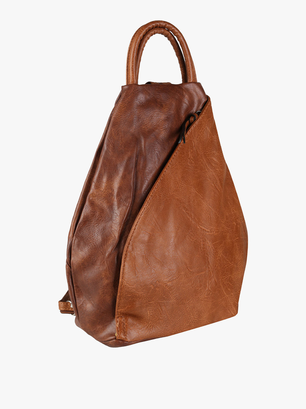Zaino Donna Solada in Ecopelle Bicolore — Marrone