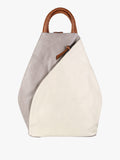 Zaino Donna Solada in Ecopelle Bicolore — Panna