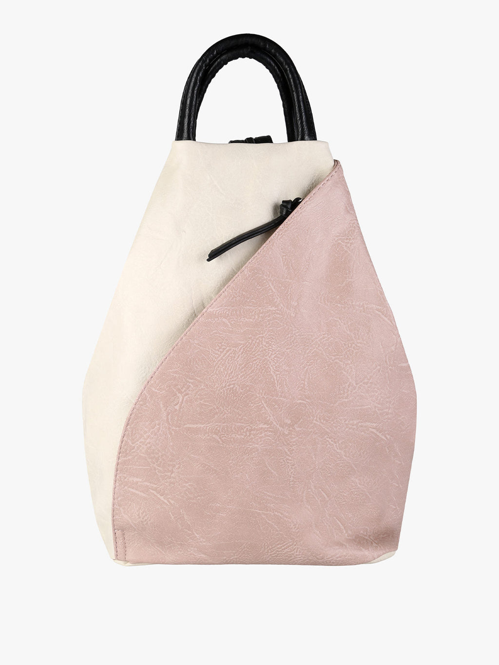 Zaino Donna Solada in Ecopelle Bicolore — Rosa