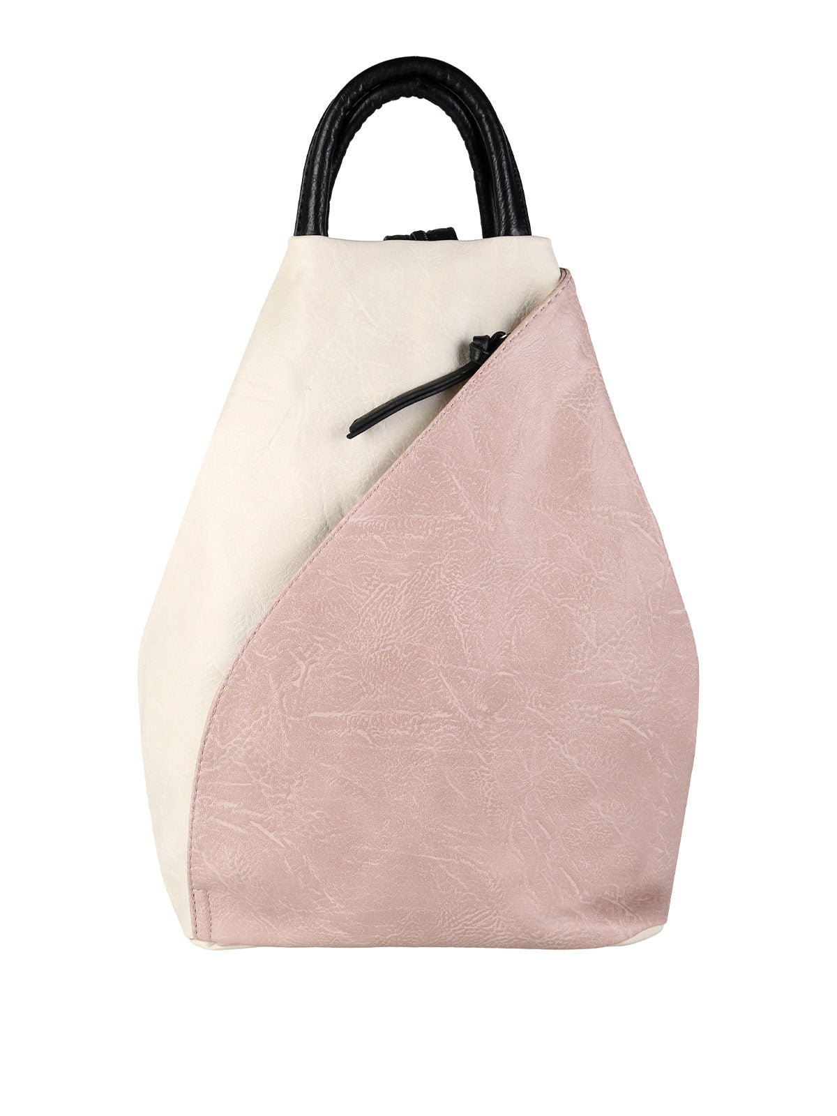 Zaino Donna Solada in Ecopelle Bicolore — Rosa