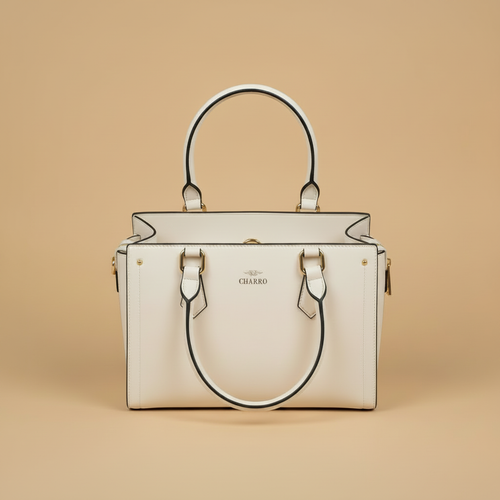 Borsa a Mano Charro Bianca 3D Render