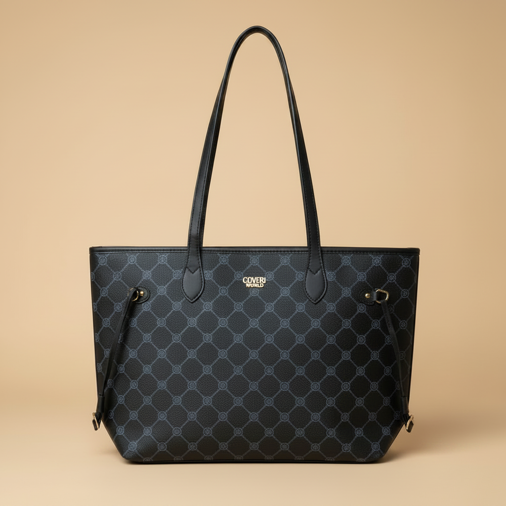 Coveri World Borsa Tote Monogramma 3D Render