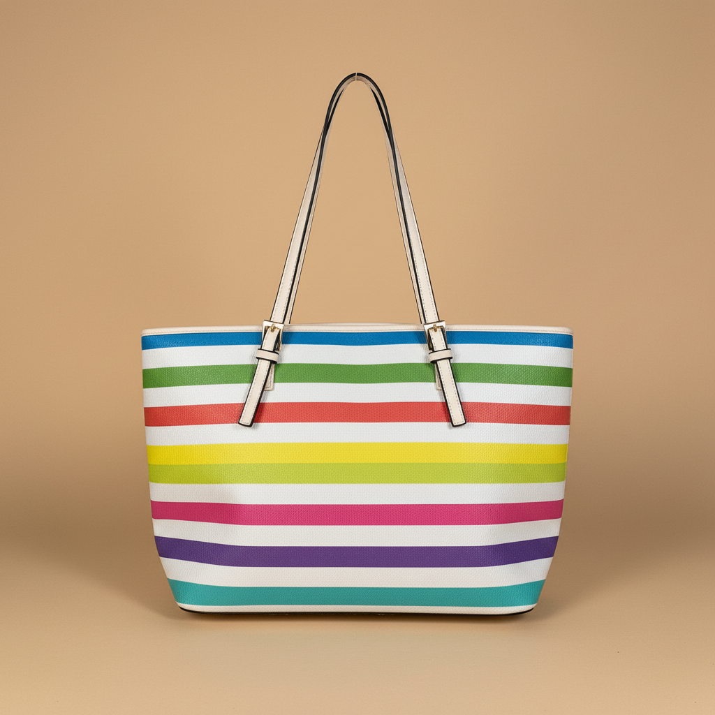 My Bags borsa tote multicolor vista retro
