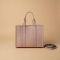 Regina Schrecker borsa tote rosa vista zenitale