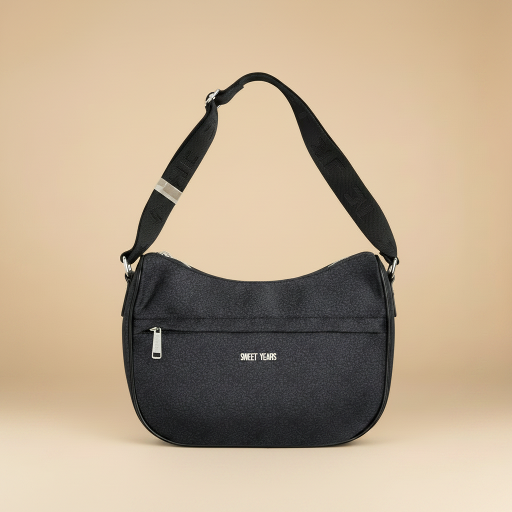 Borsa Sweet Years Tracolla Nera 3D Render