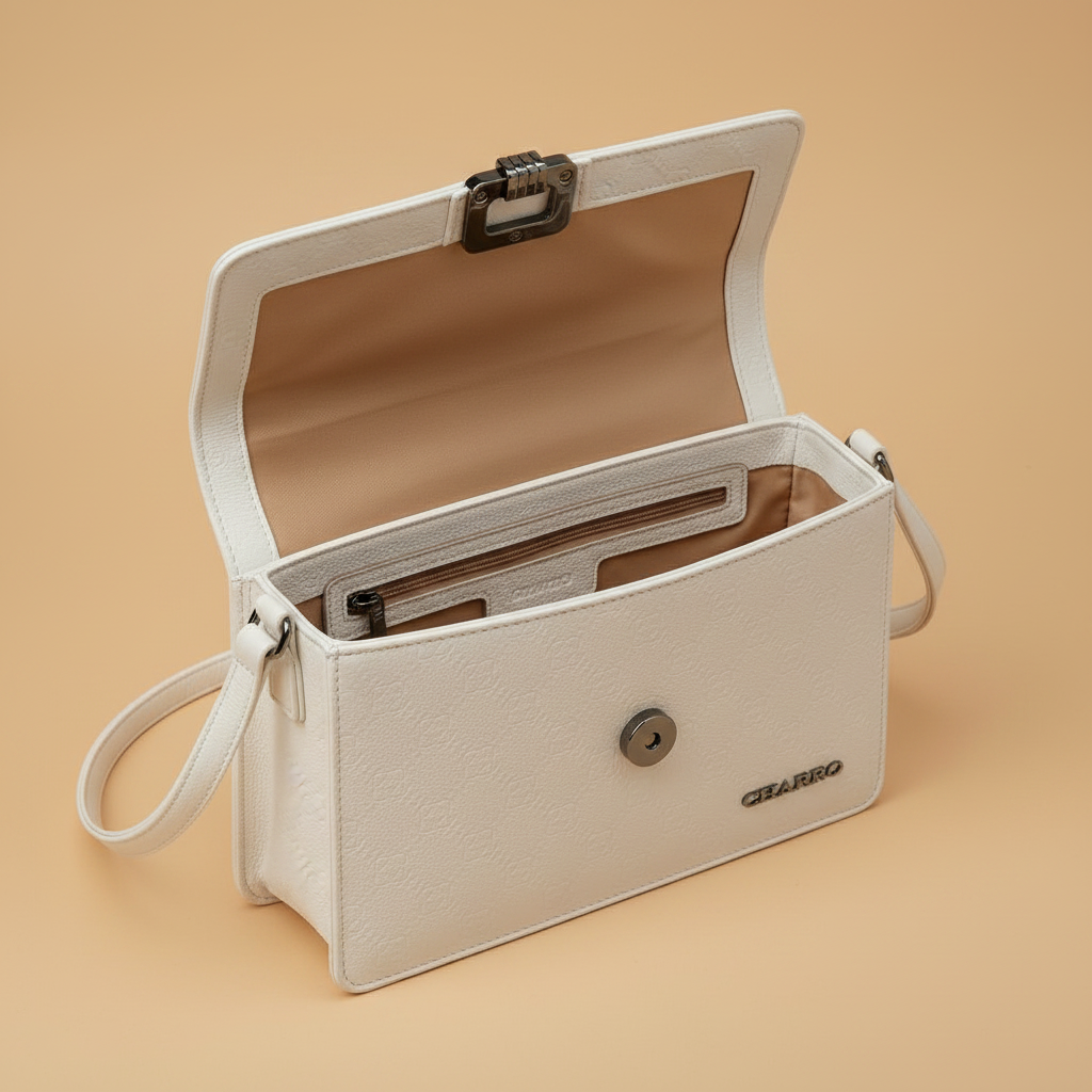Vista interna - borsa Charro ecopelle monogram