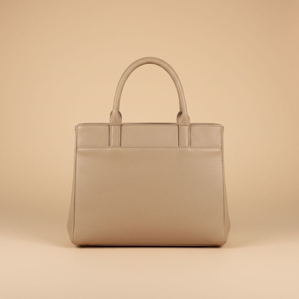 BB Cavalli borsa a mano beige vista retro