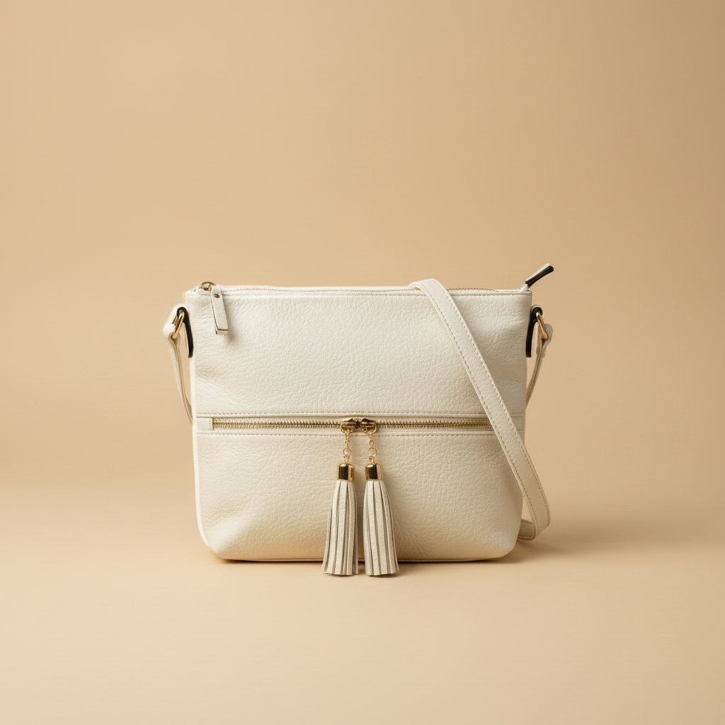 Just Glamour Borsa Bianca Nappine 3D Render