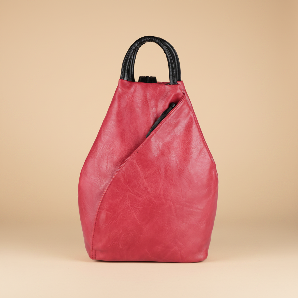 Zaino Donna Monocolore su sfondo beige