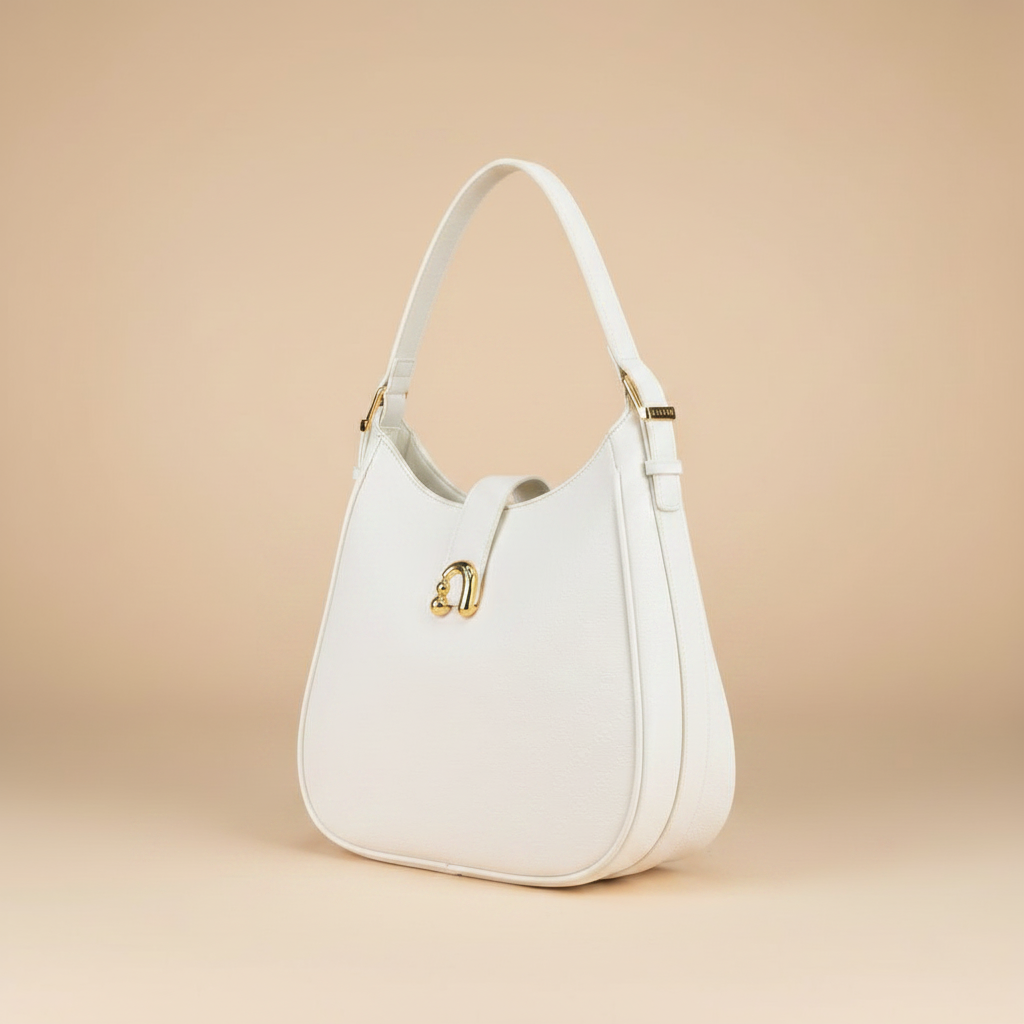Borsa Donna Charro Bianca Ecopelle - Vista 2