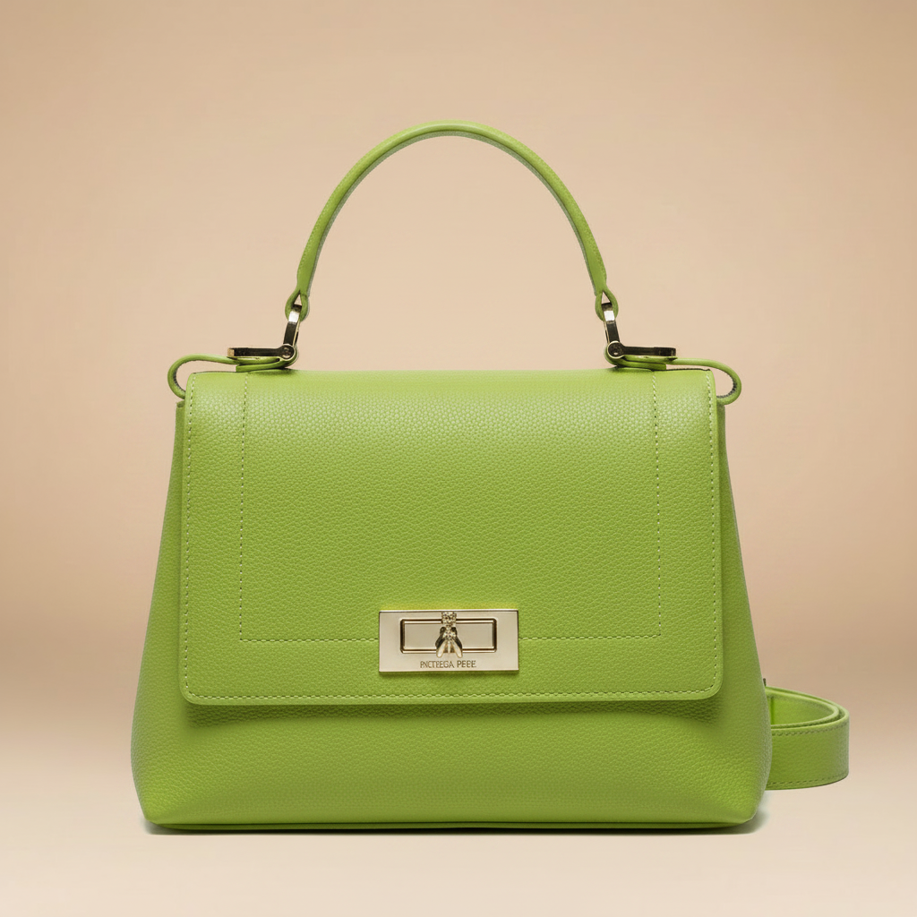 Patrizia Pepe Borsa Tracolla Logo - Verde