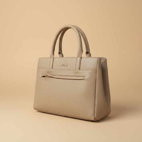 BB Cavalli Borsa Beige 3D Render