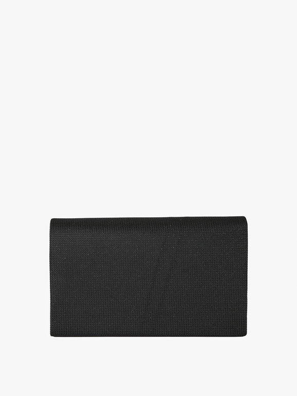 Pochette Elegante Solada con Brillantini — Nero