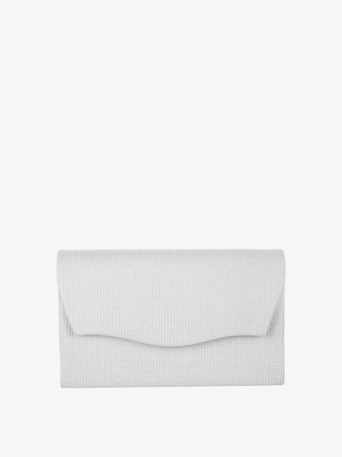 Pochette glitter Solada argento