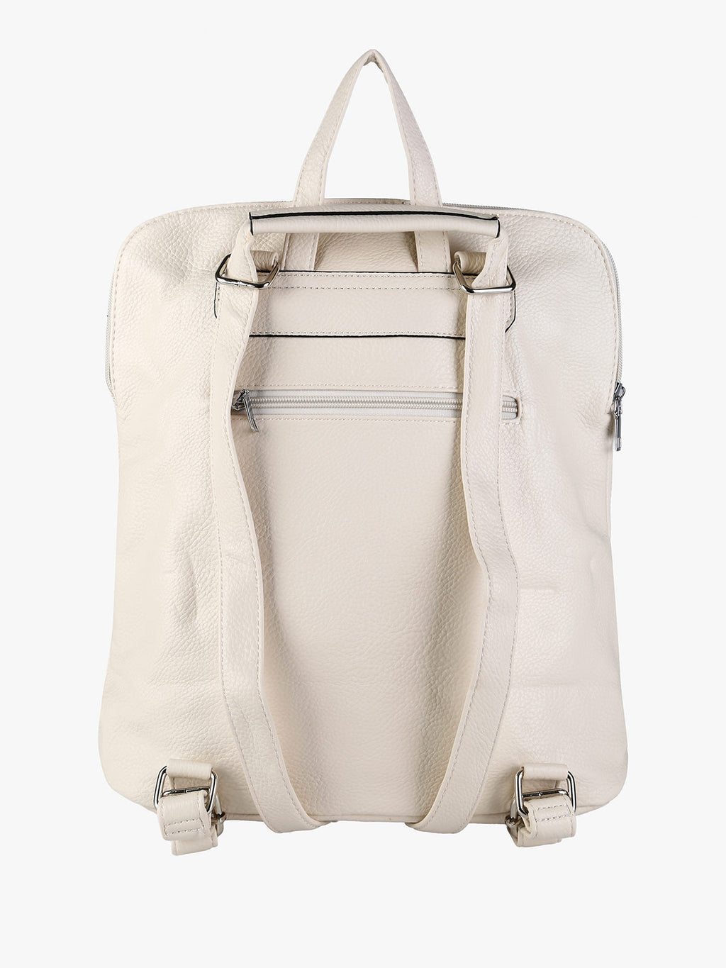 Solada Zaino Donna in Ecopelle Testurizzata Beige - ITALIAACTION