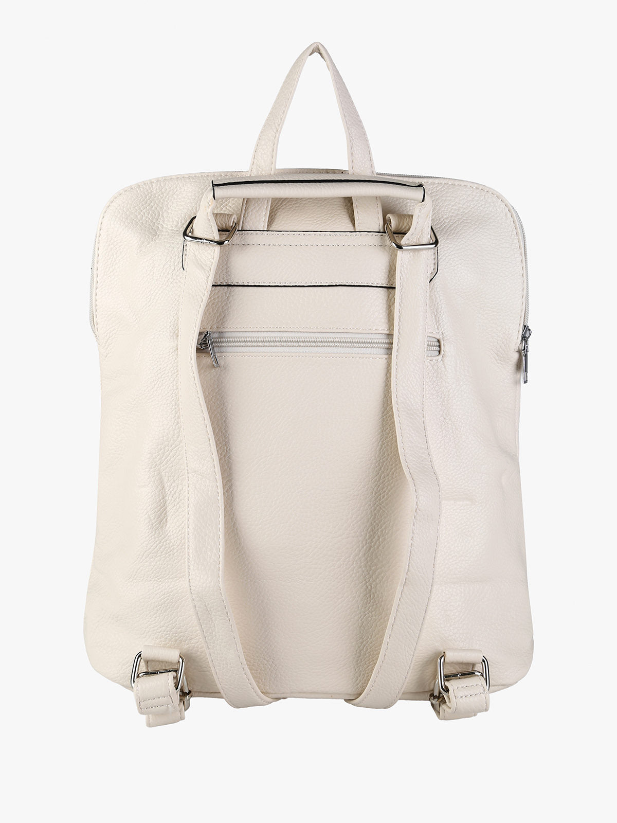 Solada Zaino Donna in Ecopelle Testurizzata Beige - ITALIAACTION