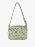 Borsa a tracolla Charro verde chiaro con logo