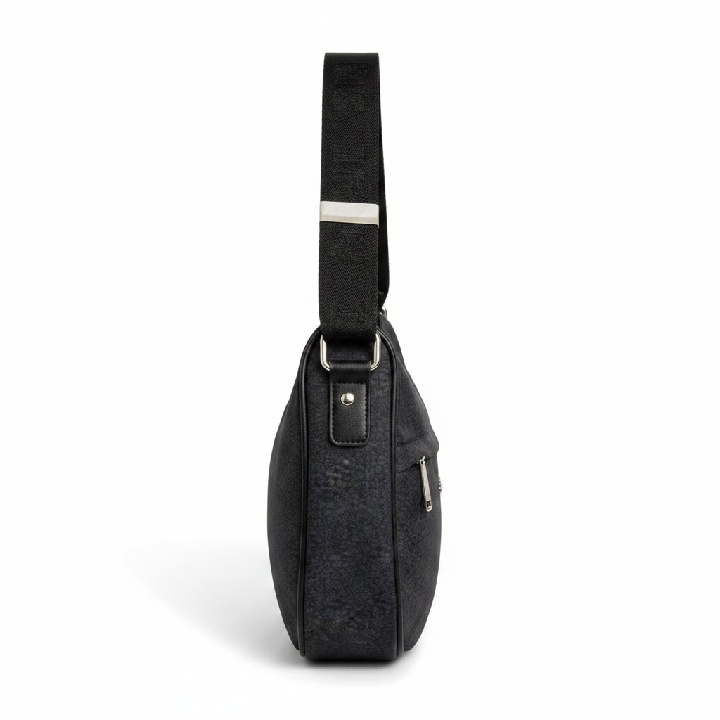 Sweet Years Borsa a Tracolla Donna Nera - Similpelle Firmata, Classica e Versatile | Eleganza Quotidiana